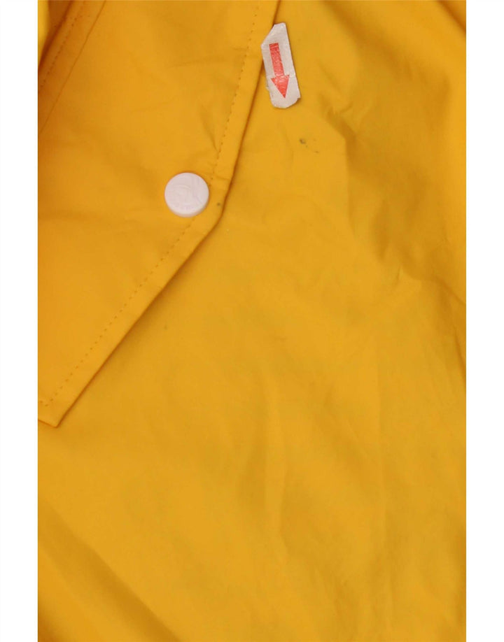 Voile Bleue Womens Hooded Rain Jacket UK 18 XL Yellow Polyurethane