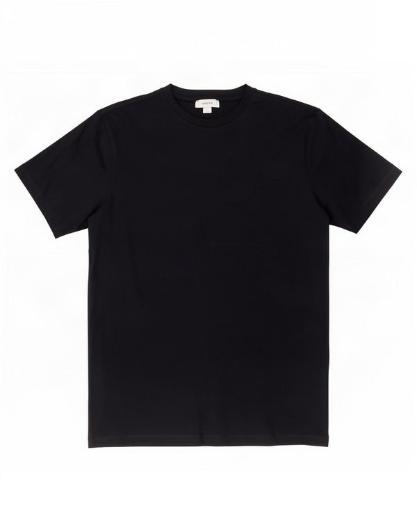 Reiss Mens T-Shirt Top Small Navy Blue Cotton
