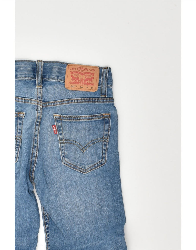 LEVI'S Boys 541 Athletic Fit Straight Jeans 7-8 Years W24 L22  Blue Cotton | Vintage Levi's | Thrift | Second-Hand Levi's | Used Clothing | Messina Hembry 