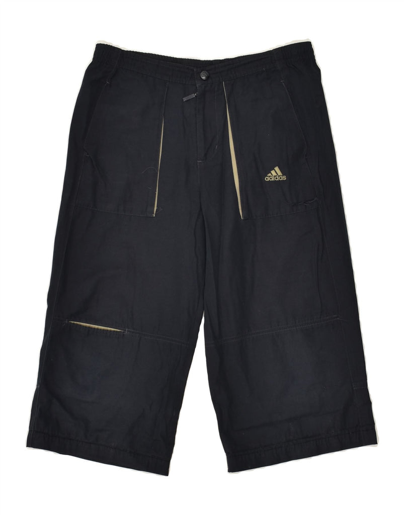 ADIDAS Boys Bermuda Sport Shorts 11-12 Years Navy Blue Nylon | Vintage Adidas | Thrift | Second-Hand Adidas | Used Clothing | Messina Hembry 