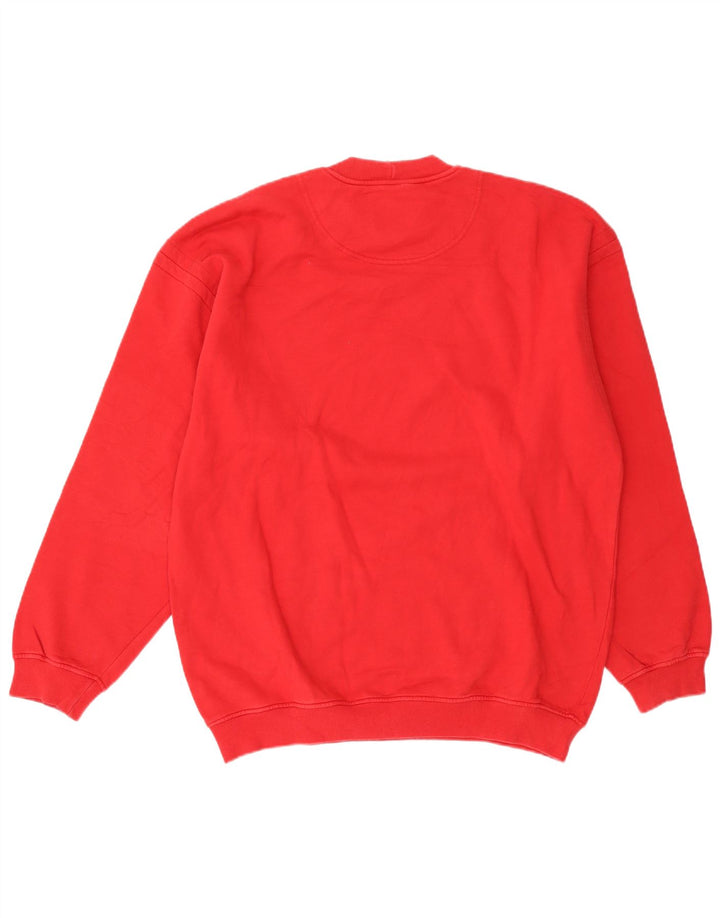 Think Pink Mens Sweatshirt Jumper XL Red Cotton
