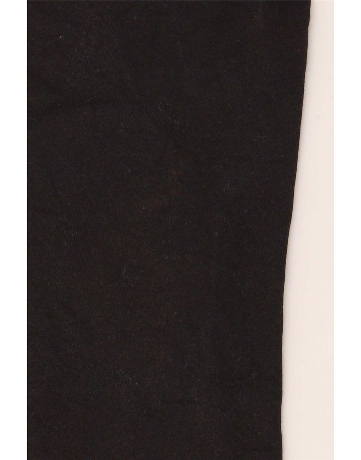 Chambers Mens Graphic Tracksuit Trousers Joggers XL  Black Cotton