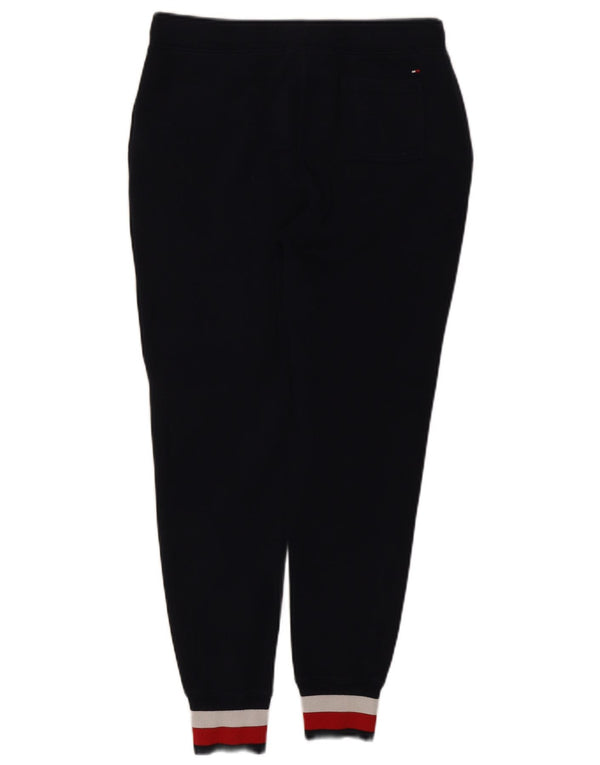 Tommy Hilfiger Mens Tracksuit Trousers Joggers Small Navy Blue Colourblock