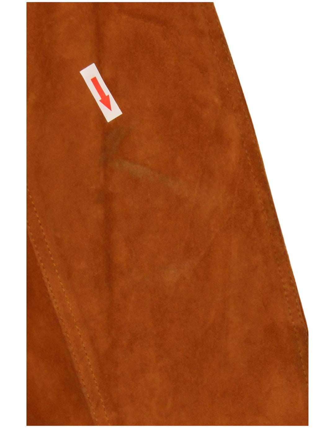 Vintage Mens Suede Bomber Jacket IT 50 Large Brown