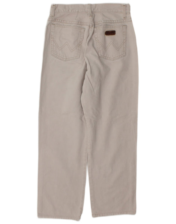Wrangler Mens Straight Jeans W28 L27 Beige