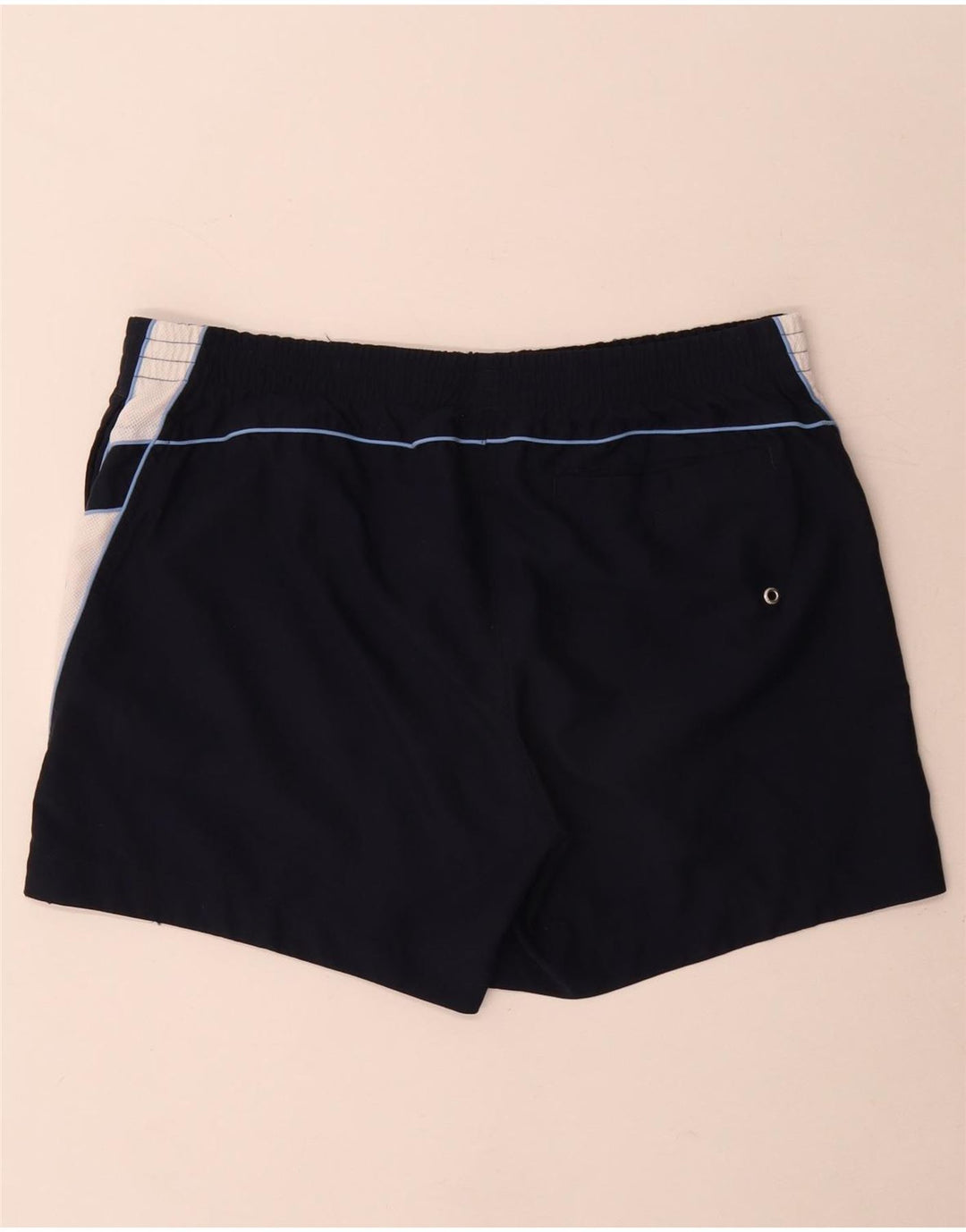 Champion Mens Graphic Swimming Shorts XL Navy Blue Colourblock Polyester