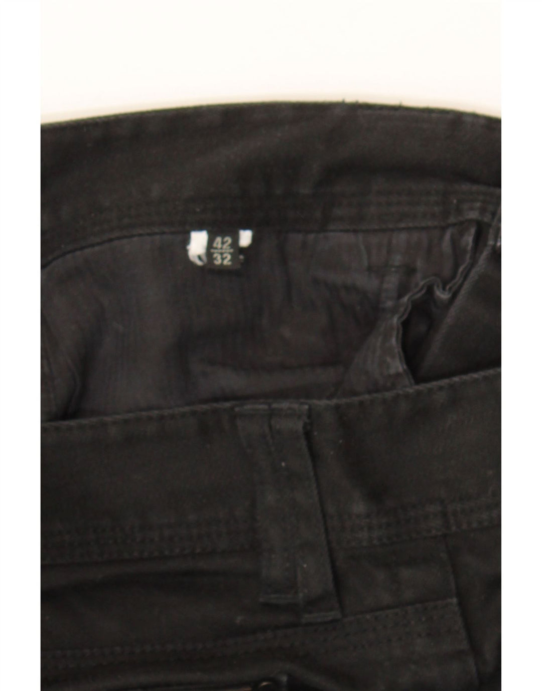 MASSIMO DUTTI Mens Straight Jeans EU 42 Large W32 L32 Black Vintage Massimo Dutti and Second-Hand Massimo Dutti from Messina Hembry 