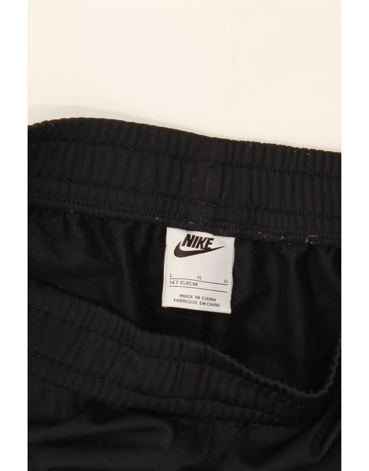 NIKE Boys Tracksuit Trousers 12-13 Years Large  Black Polyester Vintage Nike and Second-Hand Nike from Messina Hembry 