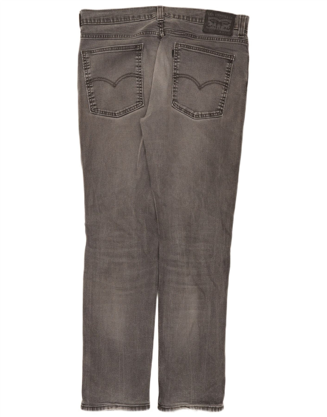 Levi's Mens 511 Slim Jeans W36 L32 Grey Cotton
