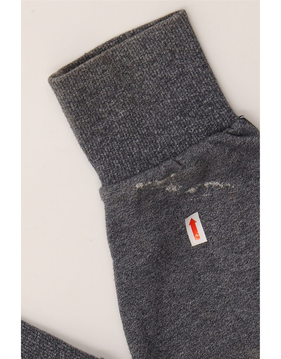 ELLESSE Womens Graphic Hoodie Jumper UK 14 Large Navy Blue Colourblock