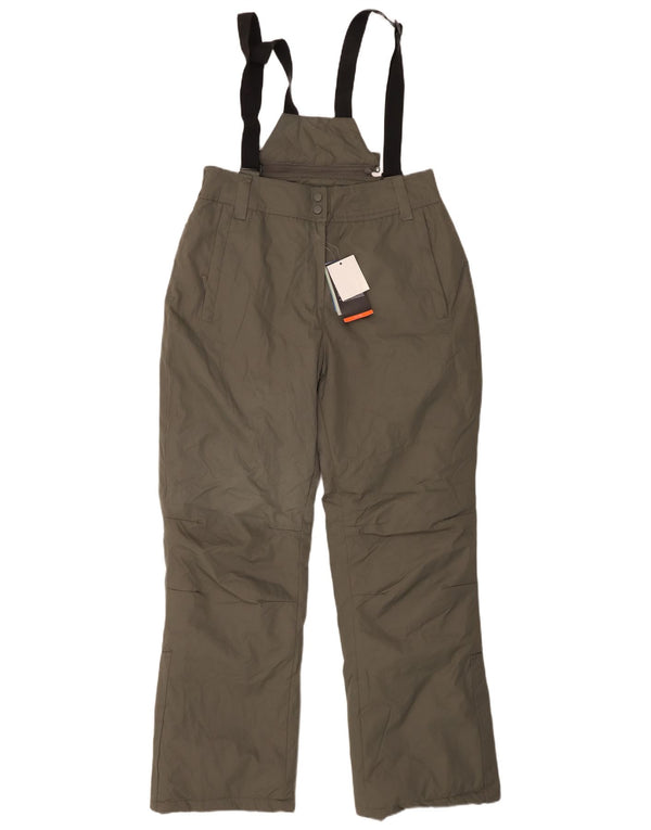 Mountain Warehouse Womens Dungarees Ski Trousers UK 12 Medium Grey