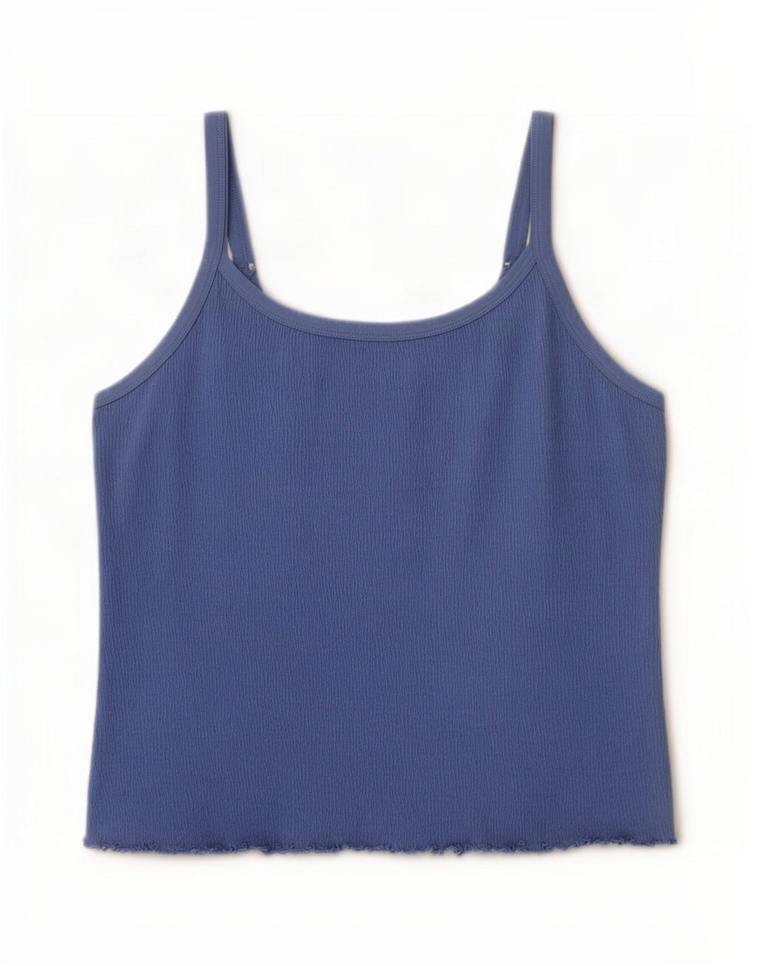 M&Co Womens Cami Top UK 20 2XL Blue Cotton