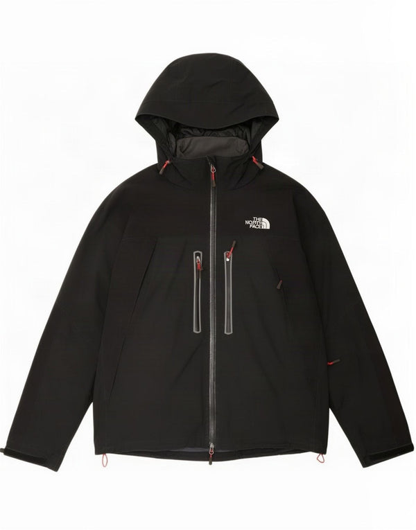 The North Face Mens Hooded Windbreaker Jacket UK 42 XL Black