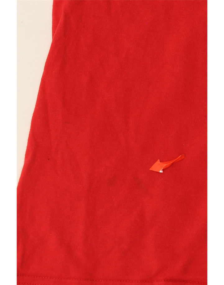 Champion Boys Graphic T-Shirt Top 11-12 Years Large Red Cotton