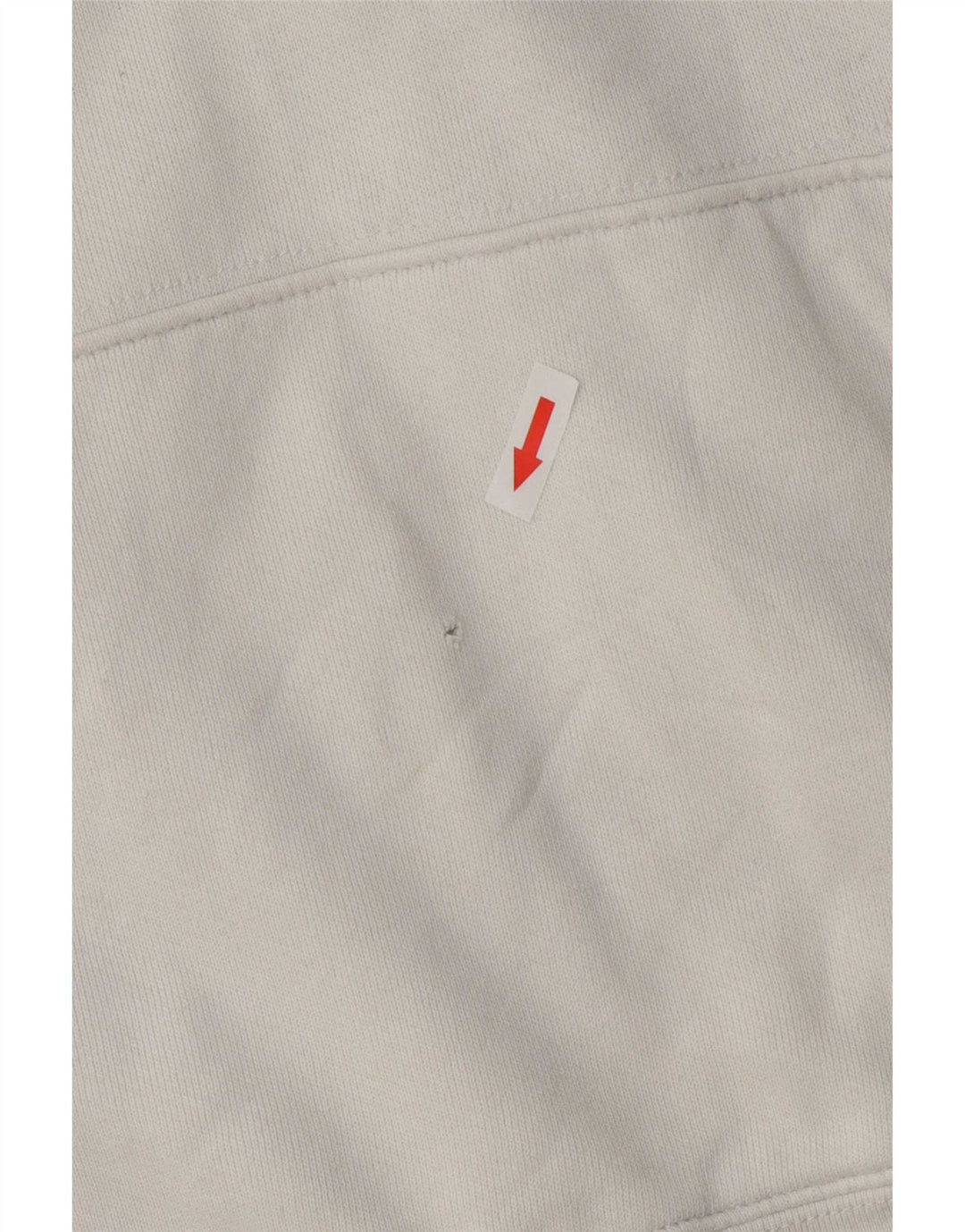 Levi's Mens Graphic Hoodie Jumper Large White Cotton