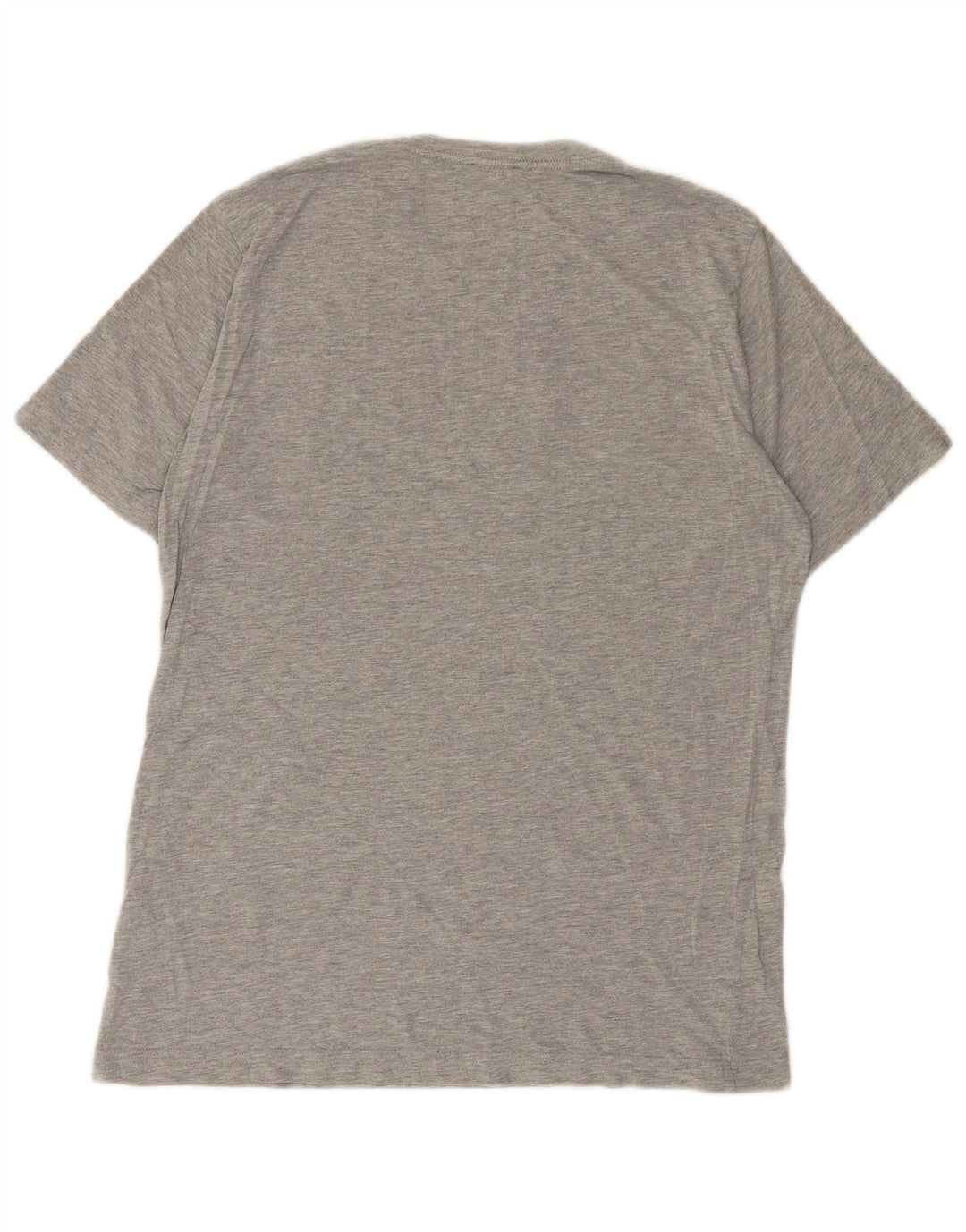 Diesel Mens Graphic T-Shirt Top XS Grey Flecked Cotton