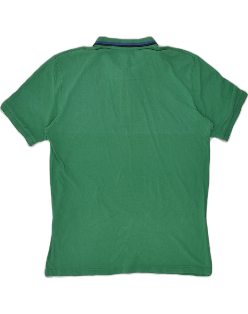 DACK'S Mens Slim Polo Shirt XL Green Cotton | Vintage Dack's | Thrift | Second-Hand Dack's | Used Clothing | Messina Hembry 