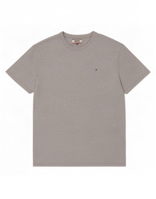 Tommy Hilfiger Mens T-Shirt Top Medium Grey Cotton