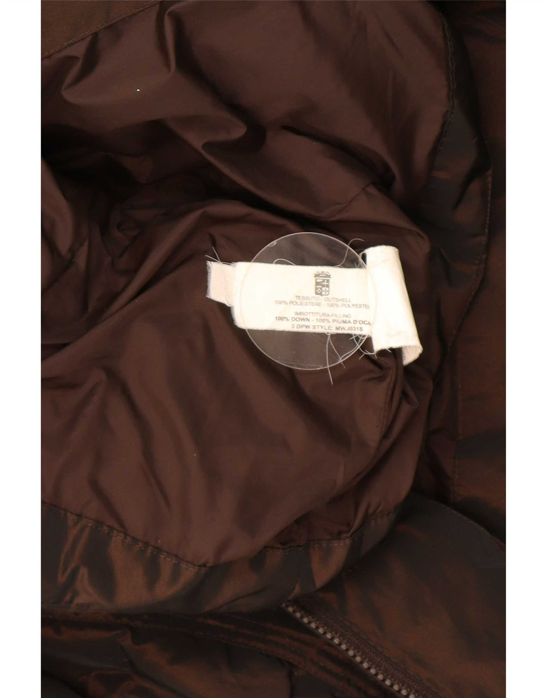 Marina Militare Womens Padded Coat UK 20 2XL Brown Polyester