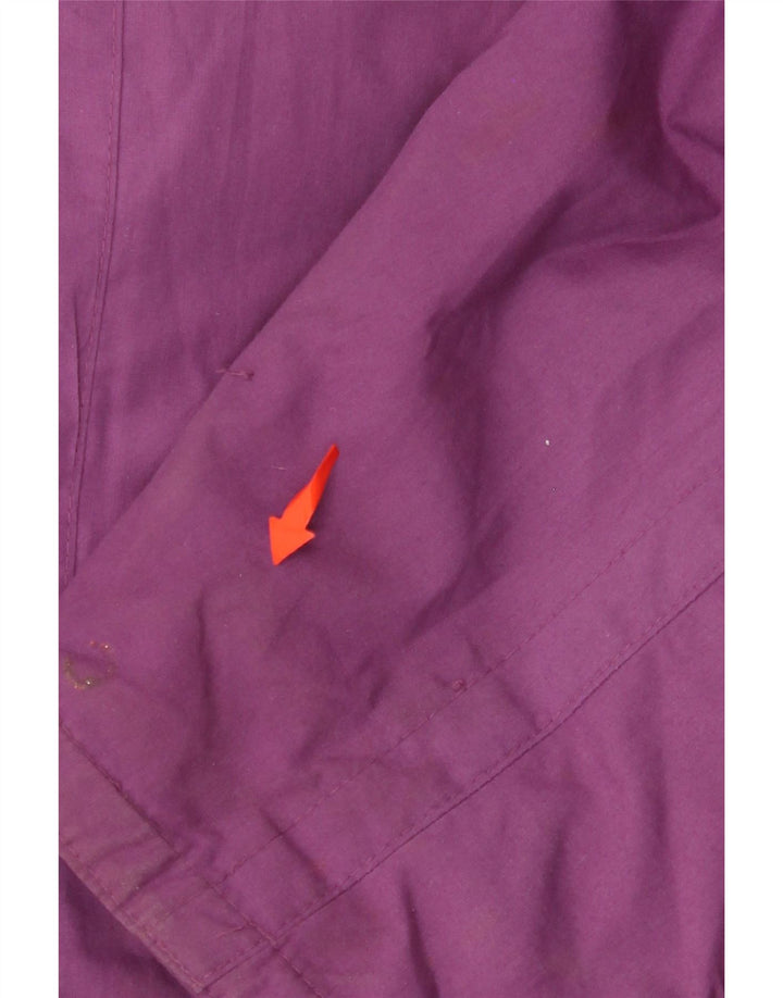 VINTAGE Womens Utility Jacket UK 20 2XL Purple