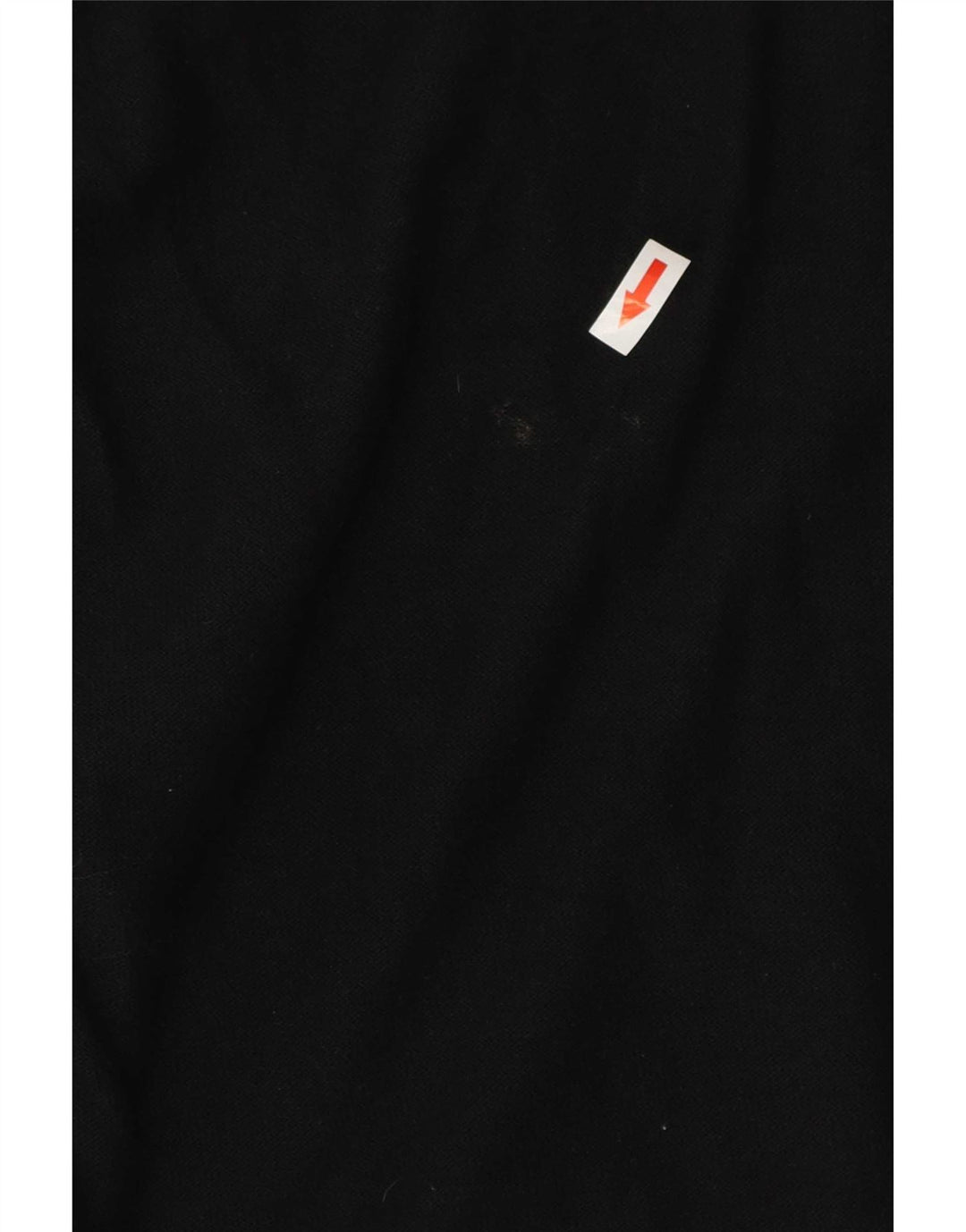 Jack & Jones Mens Zip Neck Jumper Sweater 2XL Black Cotton