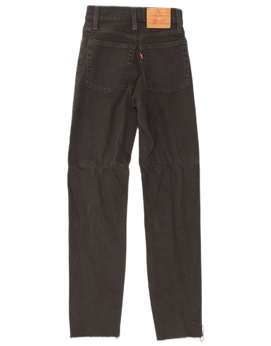 Levi's Womens Slim Jeans W24 L27 Black Cotton