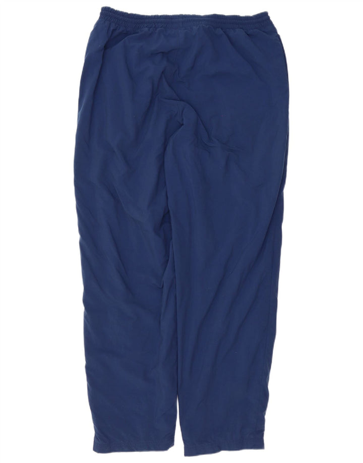 LOTTO Mens Tracksuit Trousers Joggers Large Navy Blue Polyester