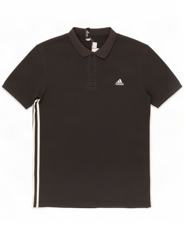 Adidas Mens Climalite Polo Shirt XL Black Cotton