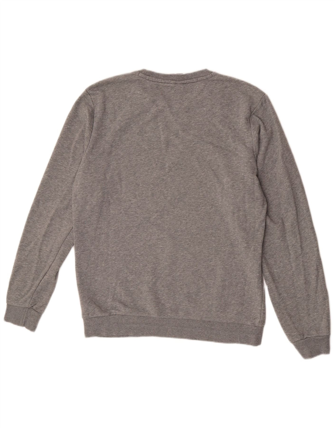 Puma Mens Graphic Sweatshirt Jumper Large Grey Cotton