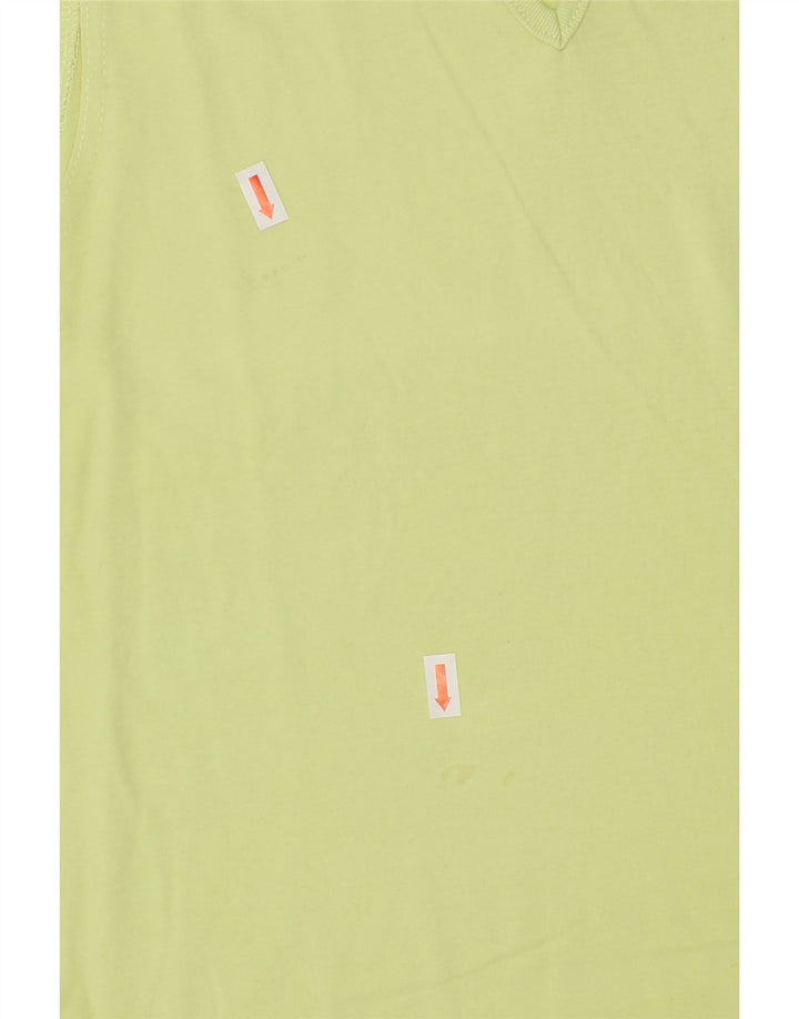 ASICS Girls Vest Top 12-13 Years Green Cotton Vintage Asics and Second-Hand Asics from Messina Hembry 