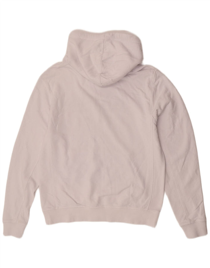 Jack Wills Mens Graphic Hoodie Jumper Medium White Cotton