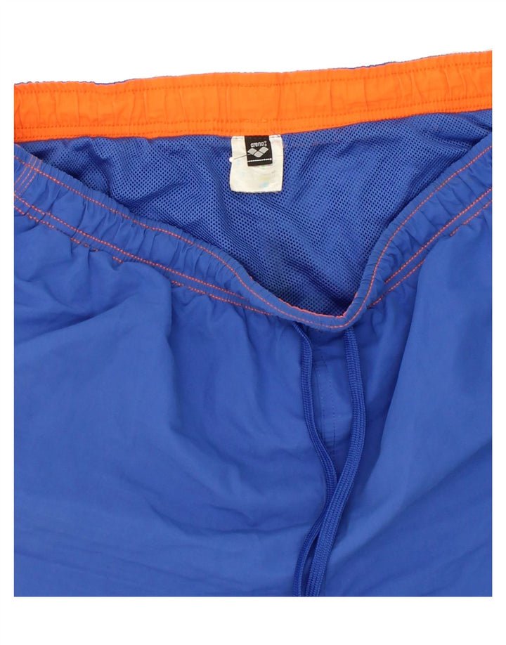 ARENA Mens Sport Shorts XL Blue Polyester Vintage Arena and Second-Hand Arena from Messina Hembry 