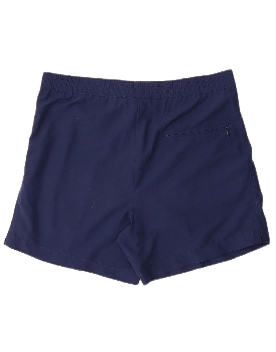 NIKE Mens Sport Shorts Medium Navy Blue Polyester