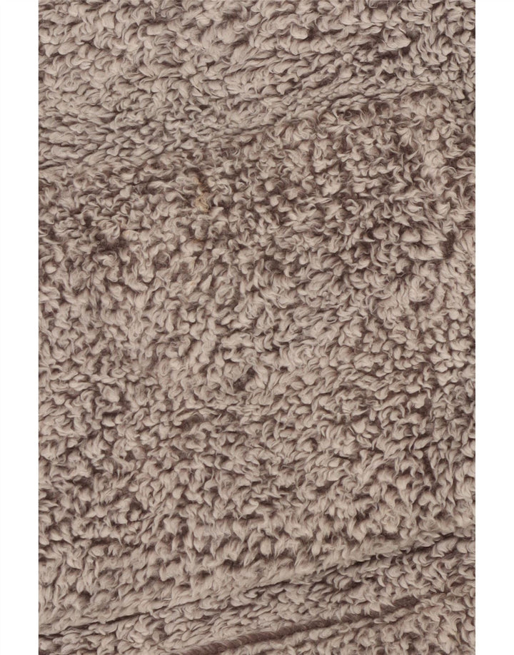 John Lewis Womens Oversized Fleece Jumper UK 10 Small Grey Polyester