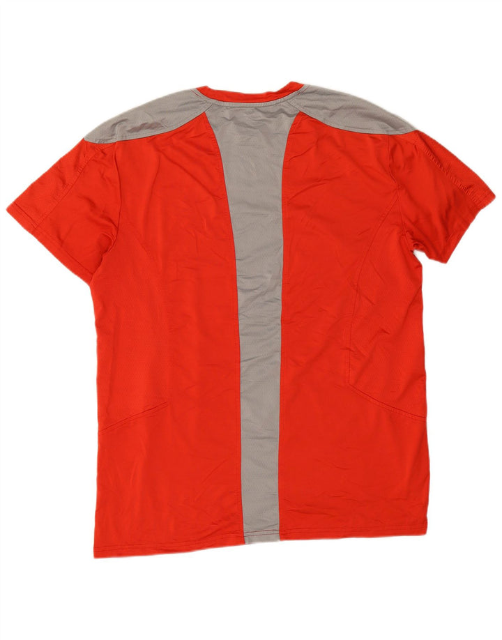 IZOD Mens T-Shirt Top Large Red Colourblock