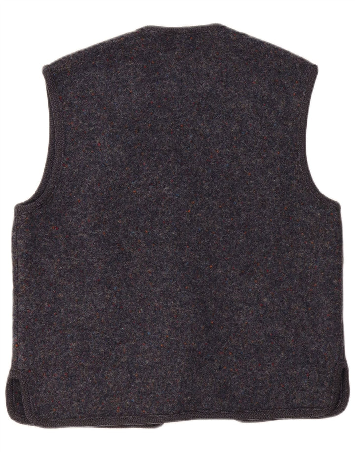 Dolomiten Womens Waistcoat UK 20 2XL Navy Blue Flecked