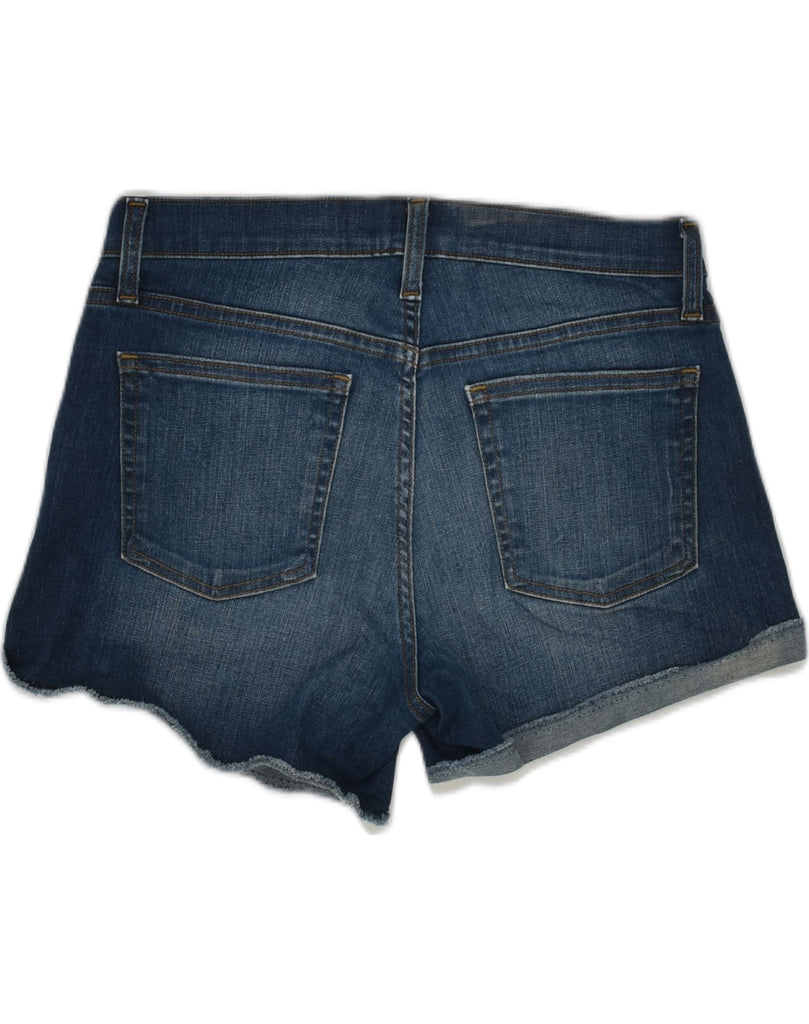 J. CREW Womens Denim Hot Pants W29 Medium Blue Cotton | Vintage J. Crew | Thrift | Second-Hand J. Crew | Used Clothing | Messina Hembry 