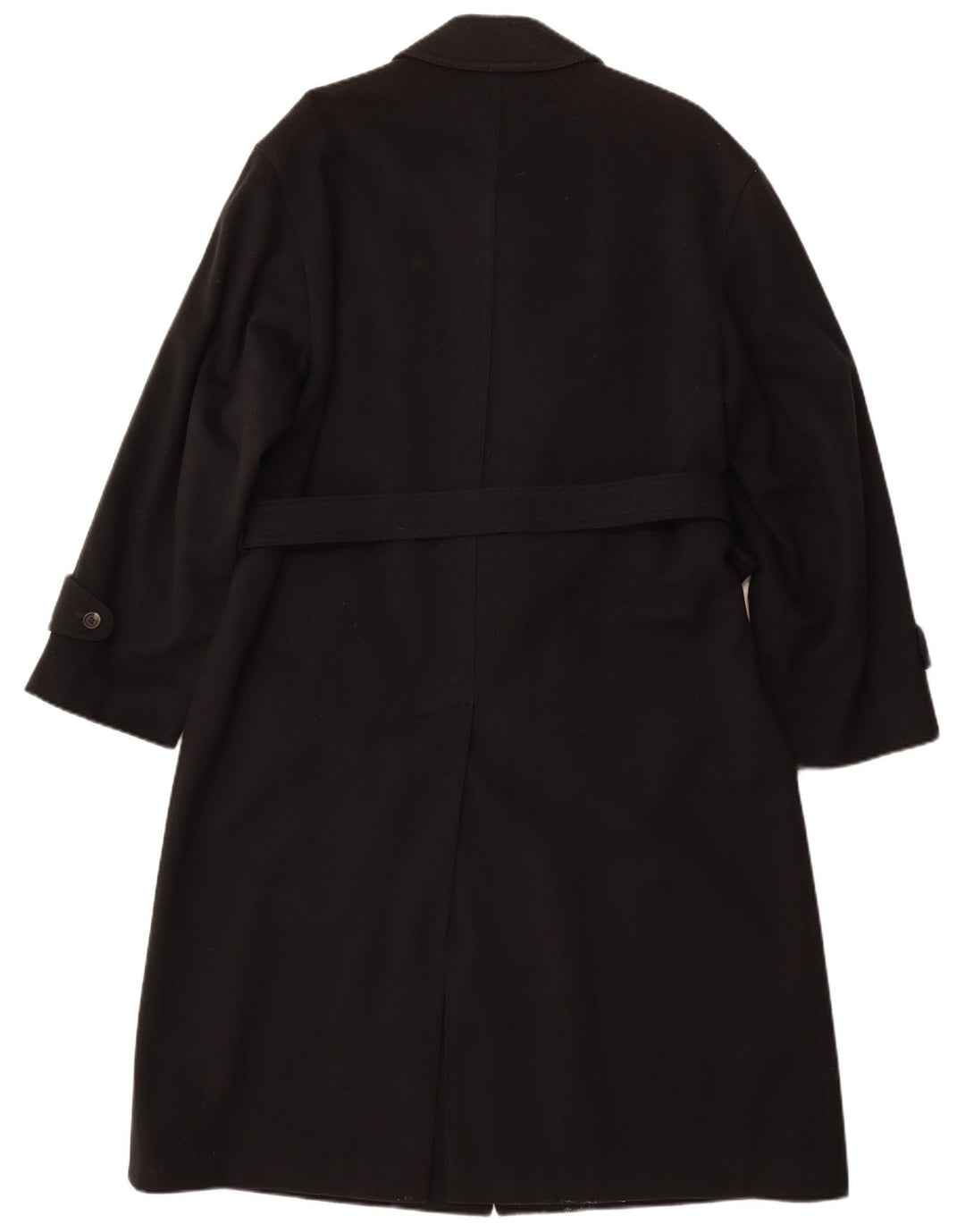 Bugatti Mens Overcoat UK 38 Medium Black Wool