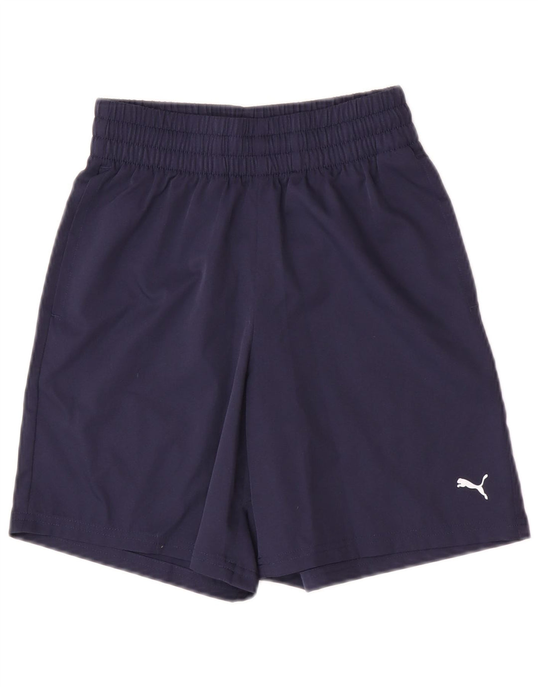 Puma Boys Sport Shorts 5-6 Years XS Navy Blue Polyester