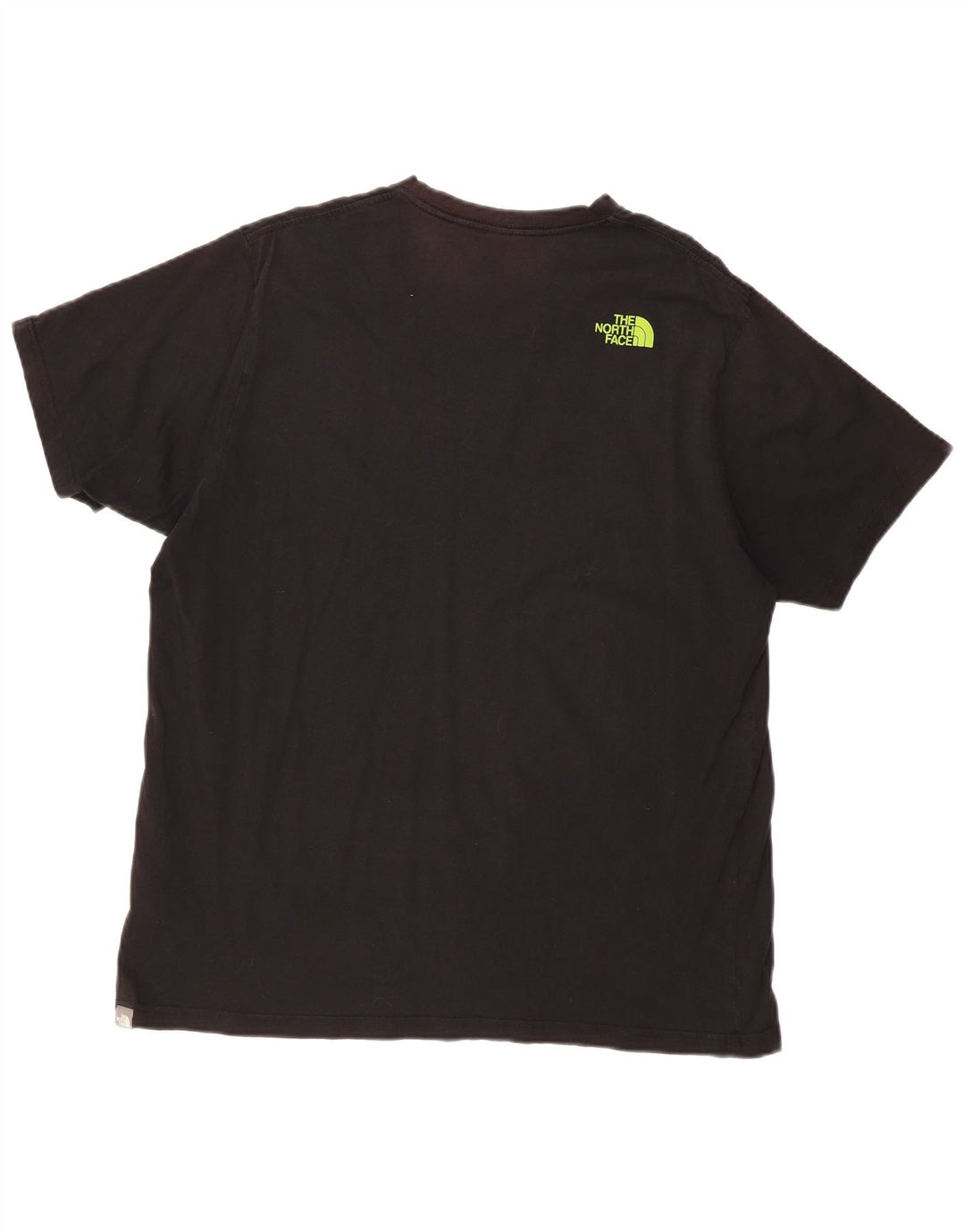 THE NORTH FACE Mens Graphic T-Shirt Top XL Black Cotton