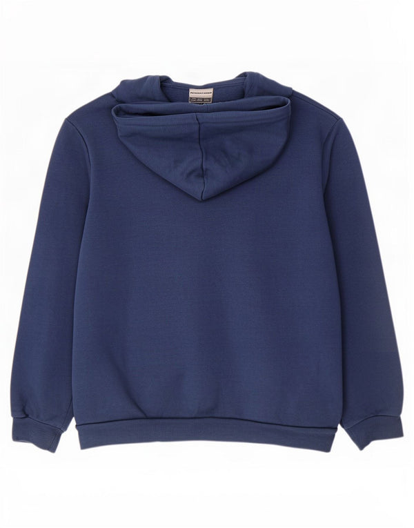 Puma Mens Graphic Hoodie Jumper 3XL Navy Blue Cotton