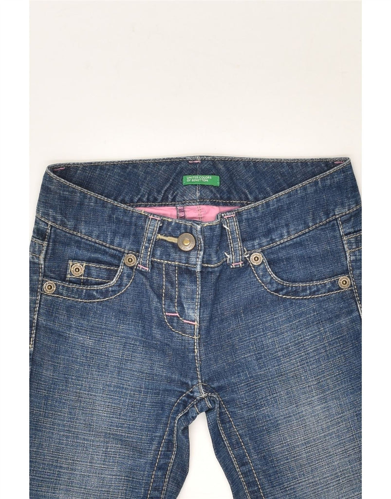 BENETTON Girls Straight Jeans 6-7 Years W22 L17 Blue | Vintage Benetton | Thrift | Second-Hand Benetton | Used Clothing | Messina Hembry 