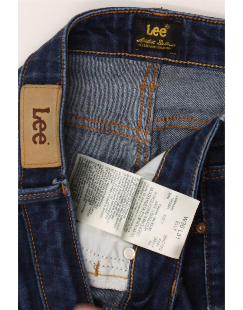 LEE Womens Elly Slim Jeans W30 L28 Navy Blue Cotton Vintage Lee and Second-Hand Lee from Messina Hembry 