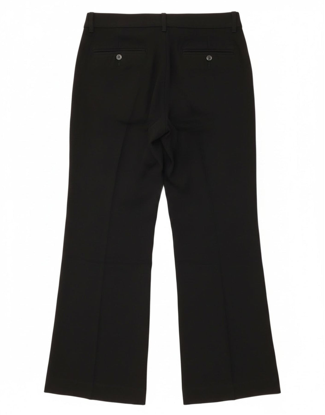 Max & Co. Womens Bootcut Suit Trousers UK 8 Small W30 L31 Black Polyester