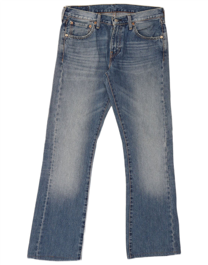 Levi's Mens 527 Bootcut Jeans W31 L31 Blue Cotton