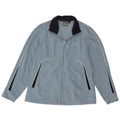 Diadora Womens Tracksuit Top Jacket UK 14 Large  Blue Colourblock Polyester