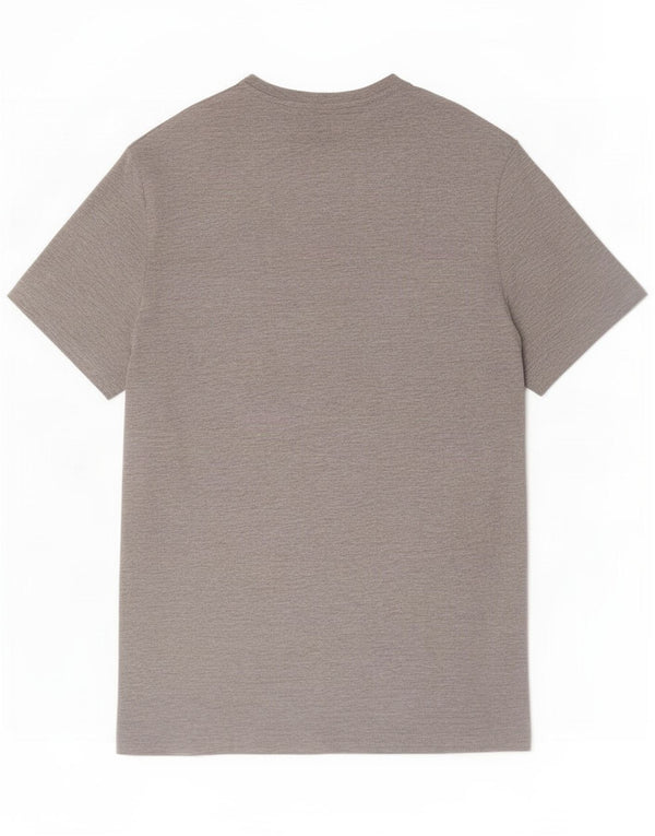 Penguin Mens Graphic T-Shirt Top XL Grey Flecked Cotton