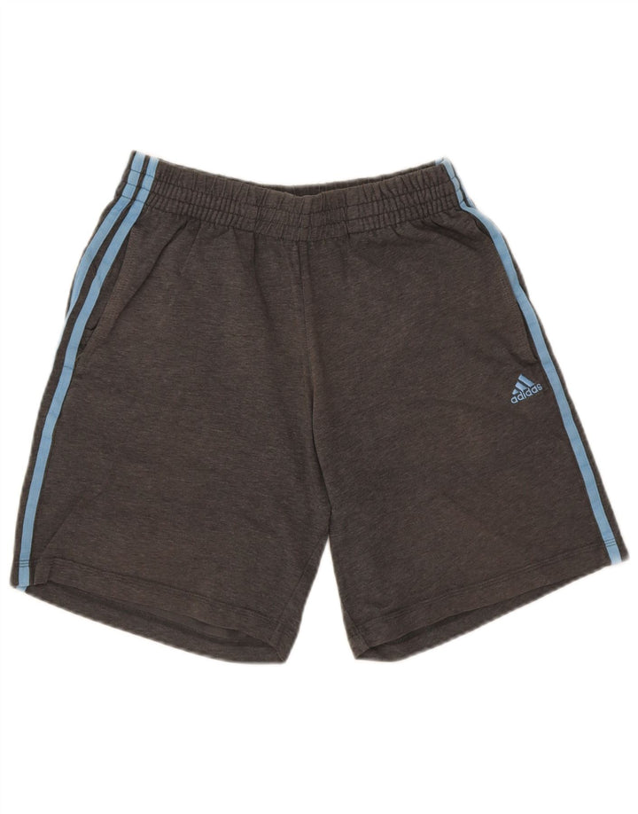 Adidas Mens Clima 365 Sport Shorts Small  Grey Cotton