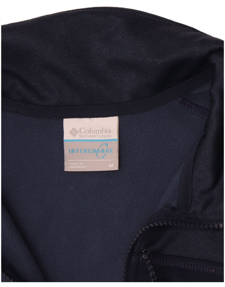 Columbia Mens Interchange Liner Tracksuit Top Jacket Medium Navy Blue