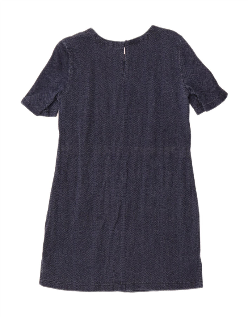 FRENCH CONNECTION Womens Shift Dress UK 12 Medium Navy Blue Vintage French Connection and Second-Hand French Connection from Messina Hembry 